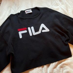 FILA cropped sweater